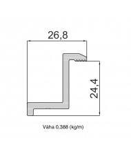 Koncová svorka – nastaviteľná (30–50 mm)