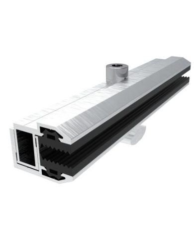 Koncová svorka pre tenkofilmové panely